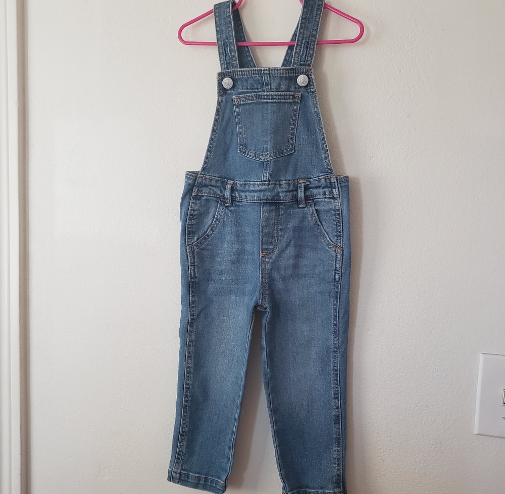Old Navy Overalls 3T Medium Wash
